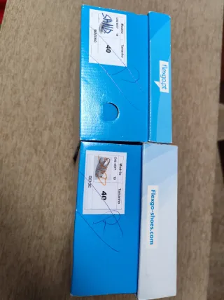 Zapatos FLEX & GO beige talla 40