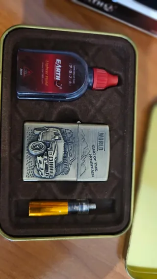 Accendino EARTH a Benzina da Collezione