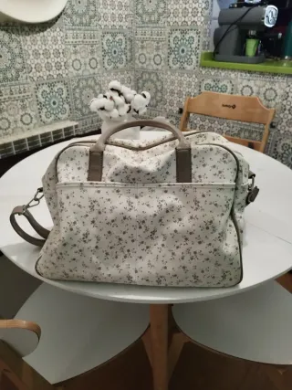 Bolso para carrito de bebé floral