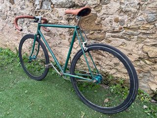 Bicicleta Fixie Verde