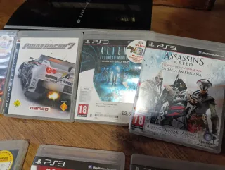 Consola PS3 con 9 juegos