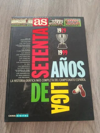 Libro Álbum AS: Setenta Años de Liga