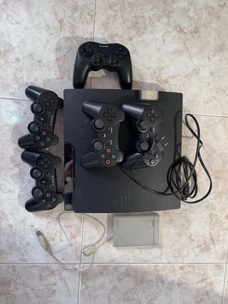 Console PS3 Nera + 5 Controller + Hard Disk