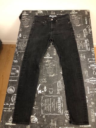 Pantalón largo Calvin Klein Jeans negro