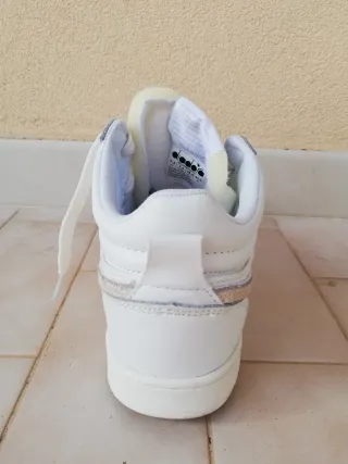 Scarpe Diadora Mid Top Bianco/Beige