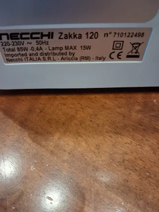 Macchina da cucire Necchi Zakka 120