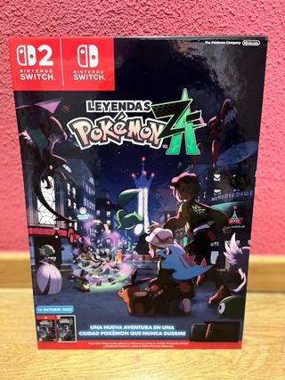 Cartel Leyendas Pokémon Z-A Nintendo Switch