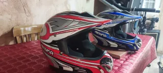 2 Cascos Motocross MITAKA