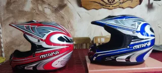 2 Cascos Motocross MITAKA