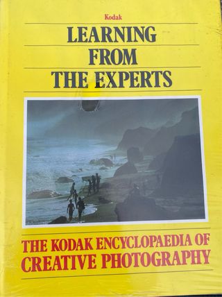 Vários livros novos e embalado em inglês da Kodak
