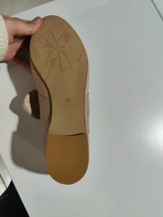 Zapatos comunión niña dorados talla 38