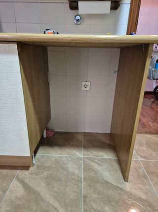 Muebles de cocina completos con HORNO Y PLACA GAS