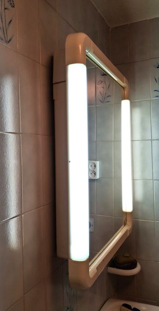 Espejo de baño Allibert Beige