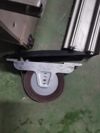 Balconera aluminio doble cristal 240cm