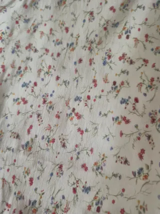 Pantalones florales elásticos de 5 bolsillos