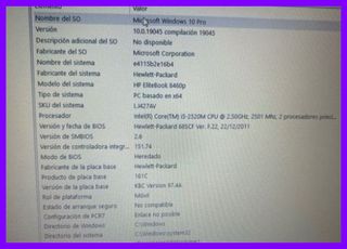 HP Elitebook 8460p i5 Portátil