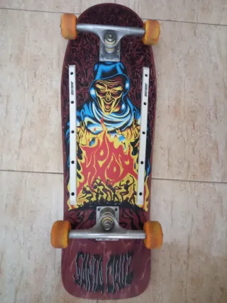 Skate Santa Cruz Tom Knox Firepit 10" Reissue.