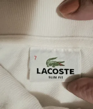 Polo Lacoste manica lunga taglia XXL