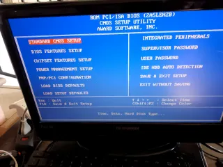 Retro computer Perex con accessori