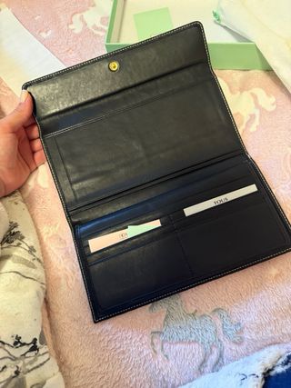 Portadocumentos Tous Negro Piel Bovina