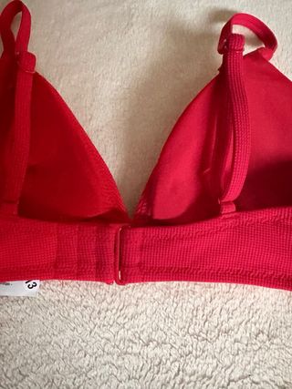 Biquíni Oysho rosa forte - tamanho S