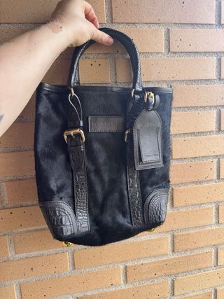 Bolso Dsquared2 Piel Potro Negro