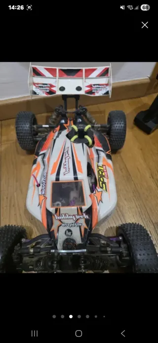 Coche RC Nitro con Mando