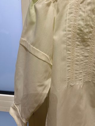 Camisa fallero niño beige