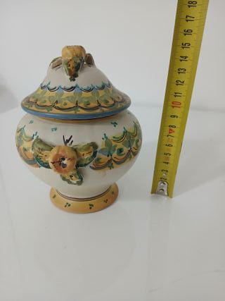 Biscottiera Ceramiche Patronelli Grotte