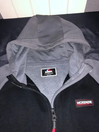 Sudadera McKenzie Gris y Negra XL Niño
