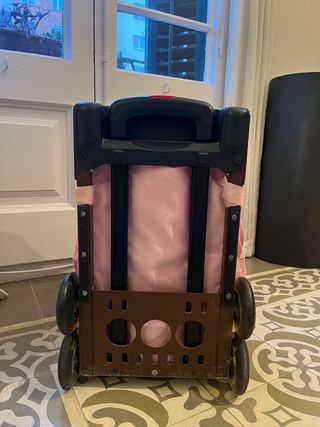 Mochila Zuca Animal Print Rosa