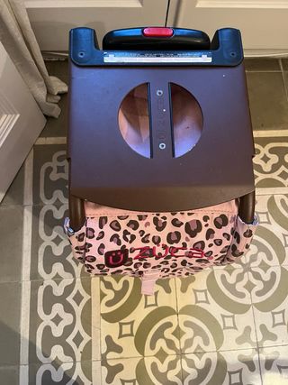 Mochila Zuca Animal Print Rosa