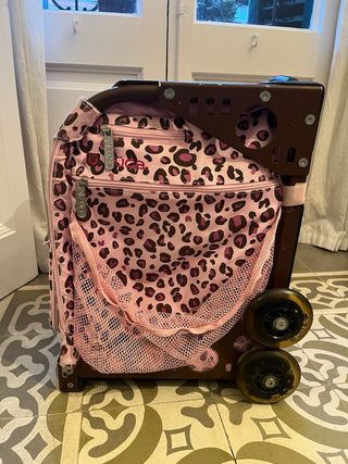 Mochila Zuca Animal Print Rosa