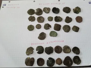 89 Monedas Romanas , medievales y resellos