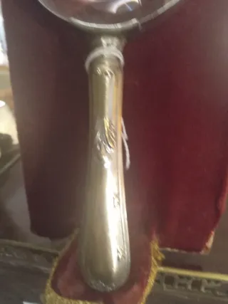 Lupa Plata y Cristal Años 40