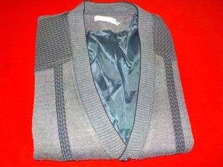 Chaqueta  de punto Gris Vintage Talla XXL