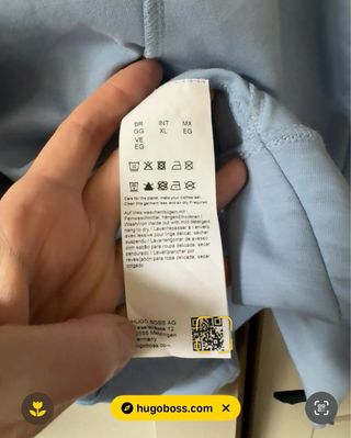 Sudadera Boss Azul Hombre nueva