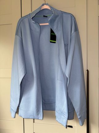 Sudadera Boss Azul Hombre nueva