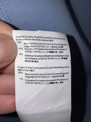 Sudadera Boss Azul Hombre nueva