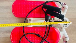 Mini Stepper DOMYOS con bandas elásticas