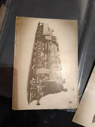 Postal Tren Locomotora Alemana Argentina Urquiza