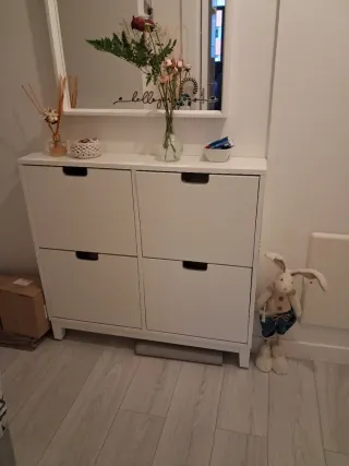 Zapatero Ikea 4 compartimentos