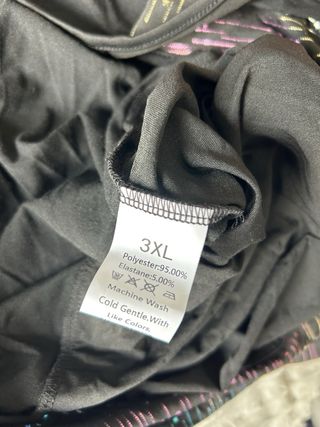 Blusa SHEIN Talla 3XL con detalles brillantes