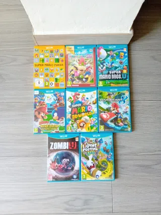 lote de juegos wiiu