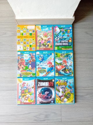 lote de juegos wiiu