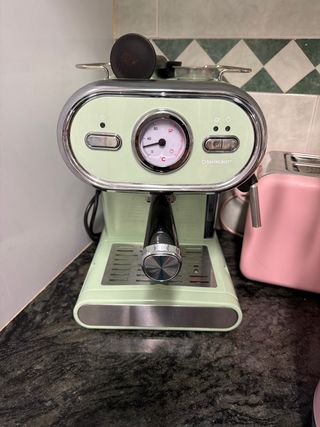 Cafetera Silvercrest Verde