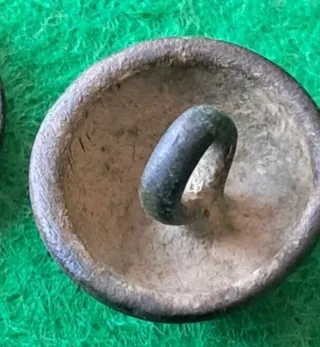 Botón Artillería Guerra Independencia