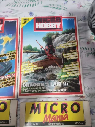 Lote 4 Micro Hobby y 2 Micromanía