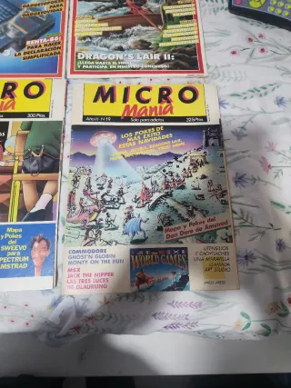 Lote 4 Micro Hobby y 2 Micromanía