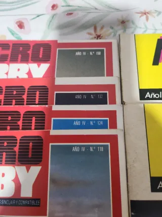 Lote 4 Micro Hobby y 2 Micromanía